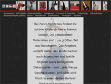 Tablet Screenshot of panni-puenktchen.de